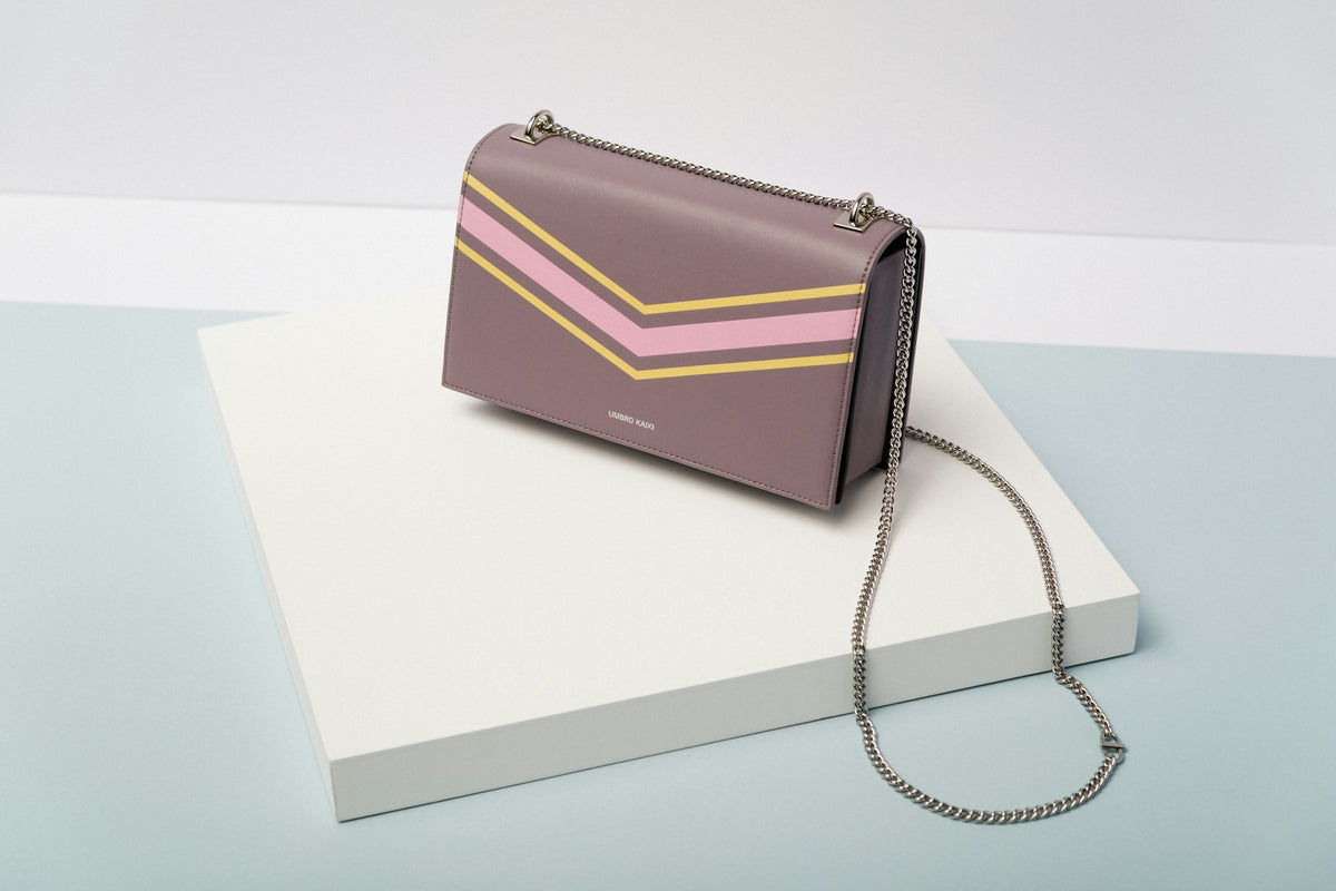 Chevron Chain Shoulder Bag — view 2