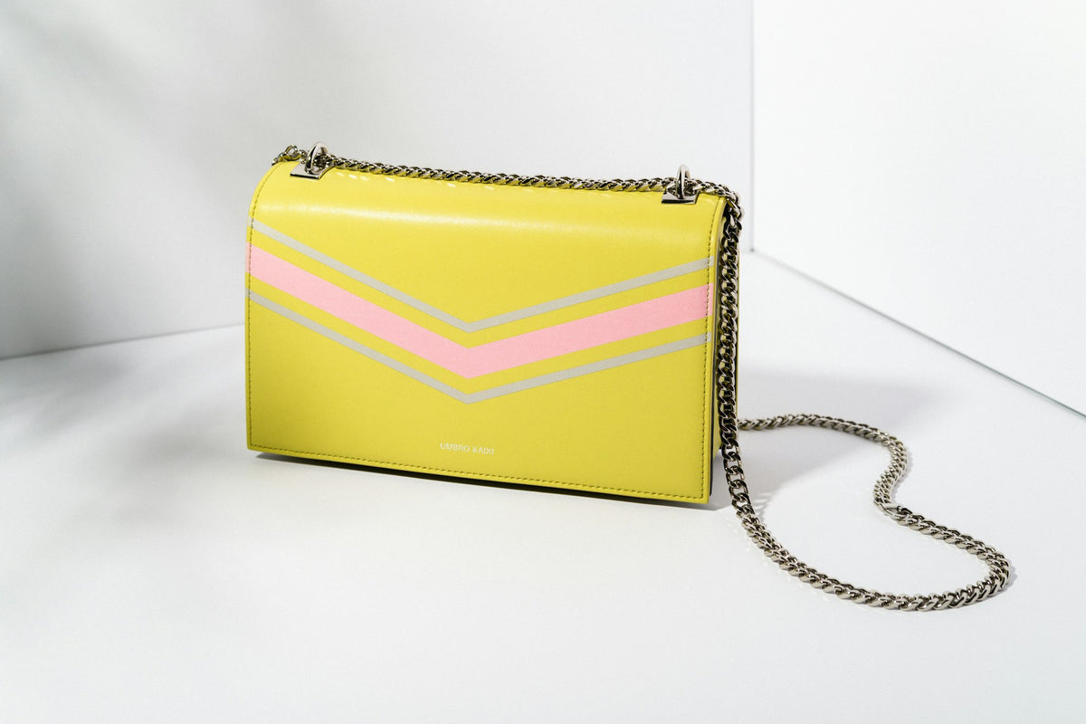 Chevron Chain Shoulder Bag — view 3