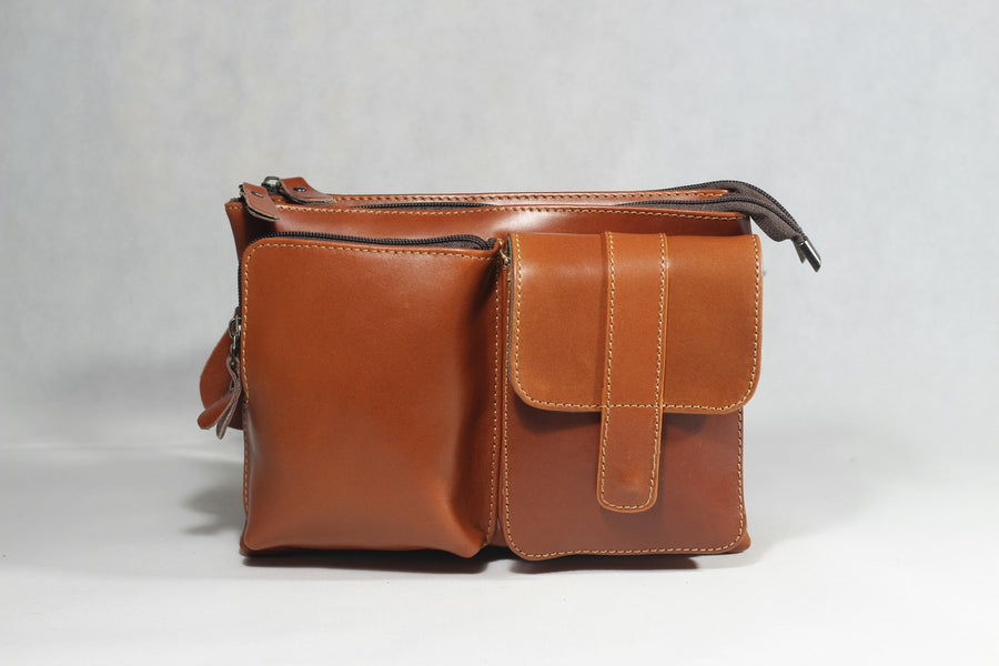 Utility Leather Crossbody — view 1