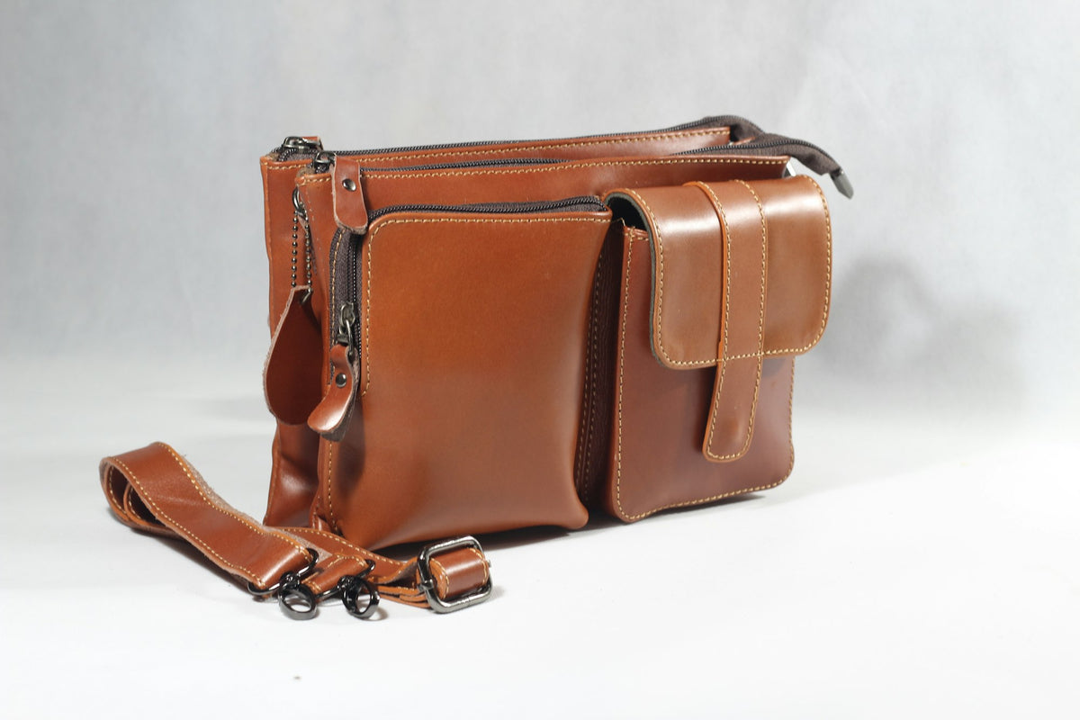 Utility Leather Crossbody — view 2
