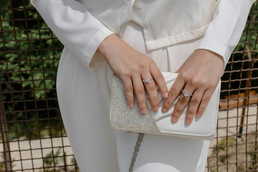 Crystal Evening Clutch — view 1